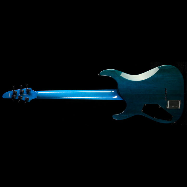 Used 2014 ESP USA Horizon Electric Guitar See-Thru Aqua