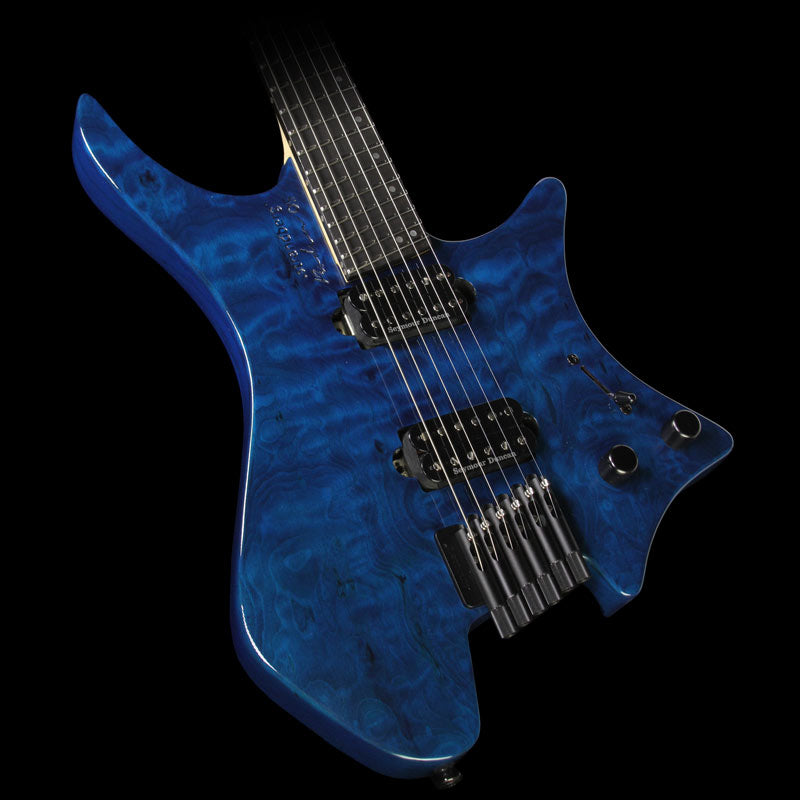 Strandberg Boden OS 6 Electric Guitar Blue Gloss Quilt Top | The