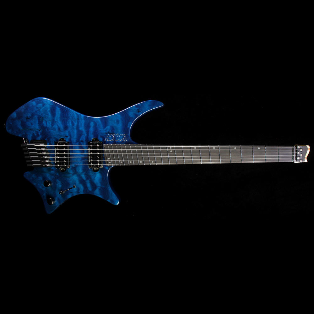 Strandberg Boden OS 6 Electric Guitar Blue Gloss Quilt Top | The