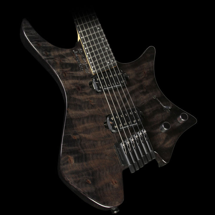 Strandberg Boden OS 6 Electric Guitar Black Gloss Quilt Top