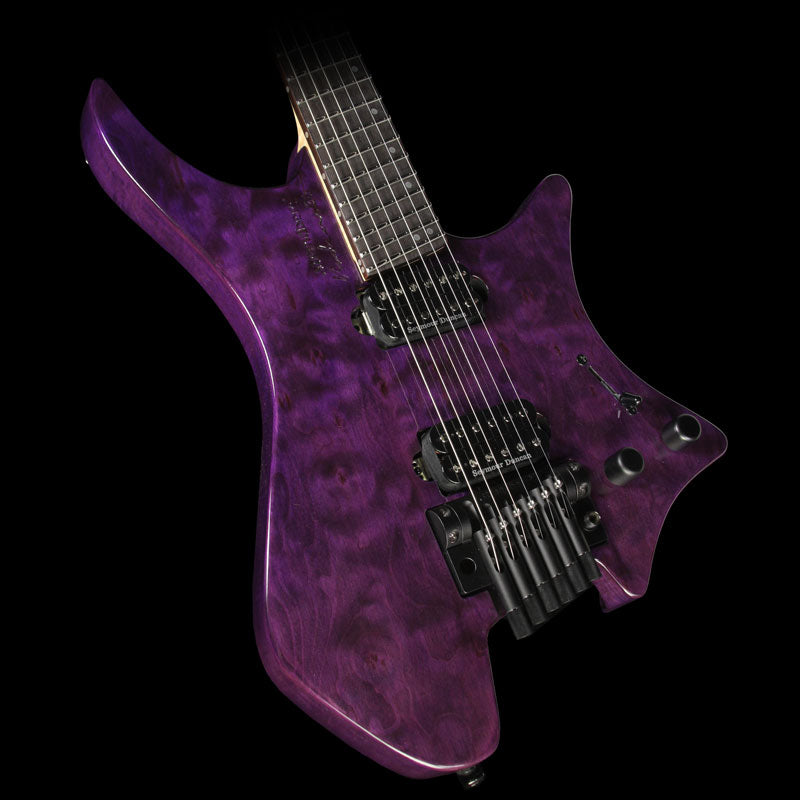 Strandberg OS 6 トレモロ gloss Strandberg Boden OS 6 Tremolo Electric Guitar Purple Gloss Quilt