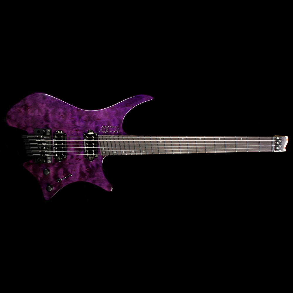Strandberg Boden OS 6 Tremolo Electric Guitar Purple Gloss Quilt Top — 2