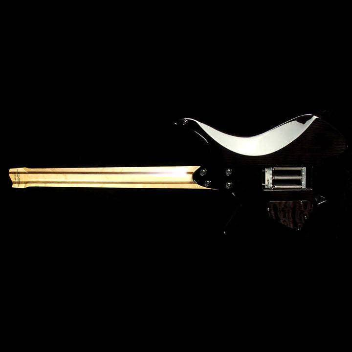 Strandberg Boden OS 6 Tremolo Electric Guitar Black Gloss Quilt Top