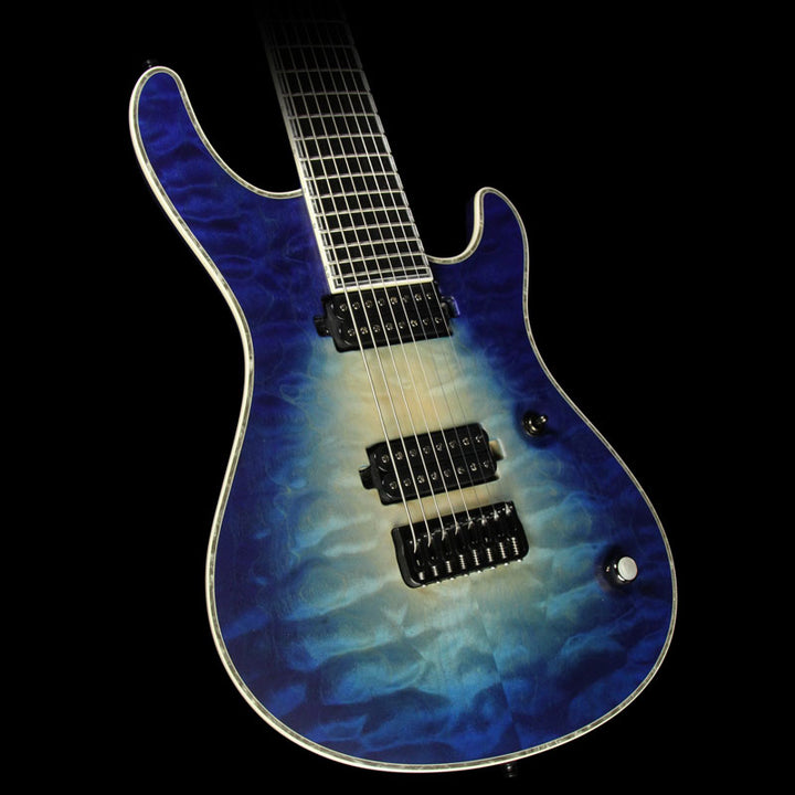 Mayones Regius 8 MM QM 8-String Electric Guitar Blue Burst
