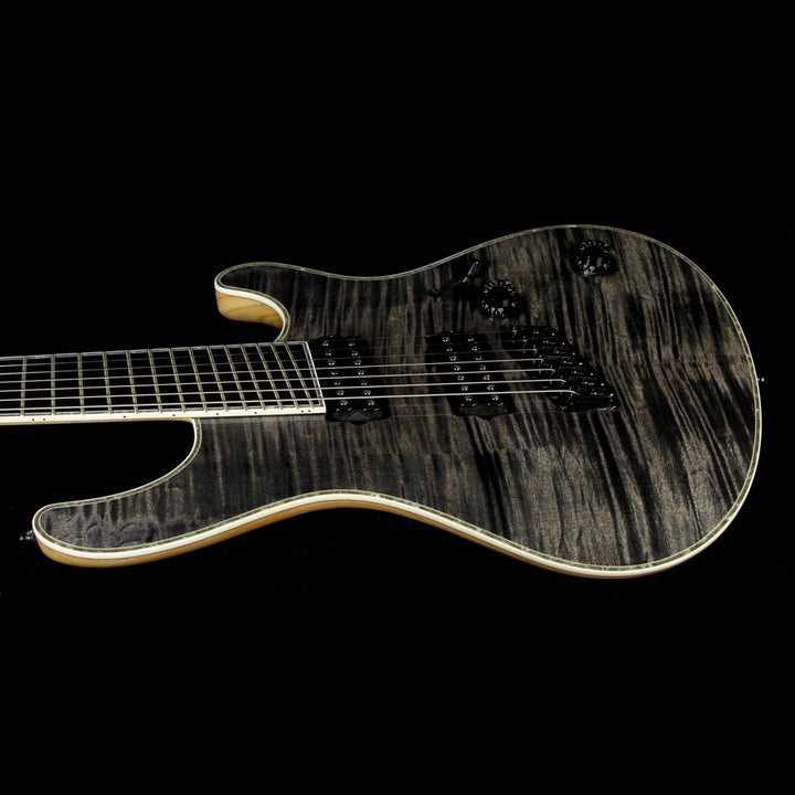 Mayones Regius V-Frets 7 Multiscale 7-String Electric Guitar Transparent Graphite