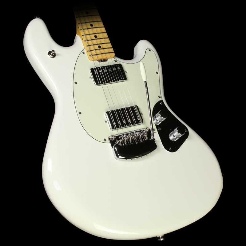 Ernie Ball Music Man Modern Classic Stingray Electric Guitar Ivory White — 1