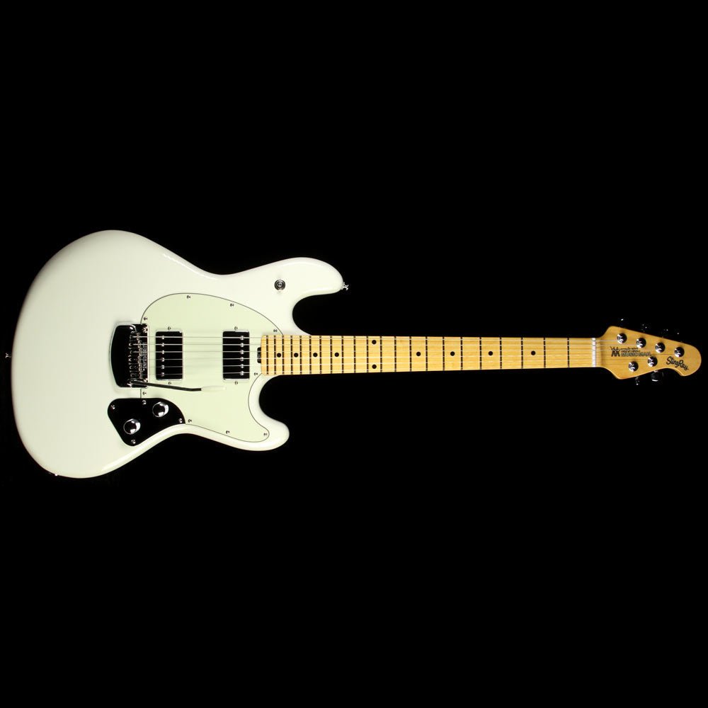 Ernie Ball Music Man Modern Classic Stingray Electric Guitar Ivory White — 2