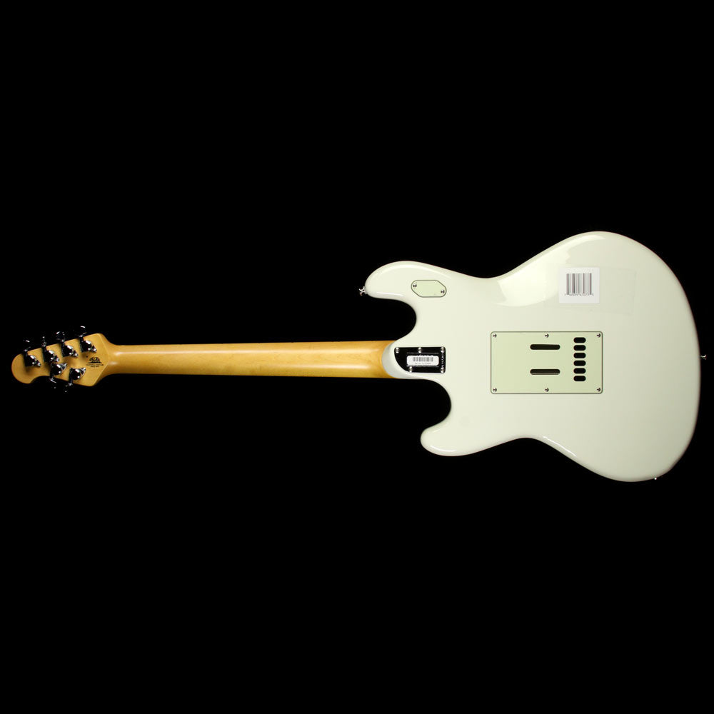 Ernie Ball Music Man Modern Classic Stingray Electric Guitar Ivory White — 3