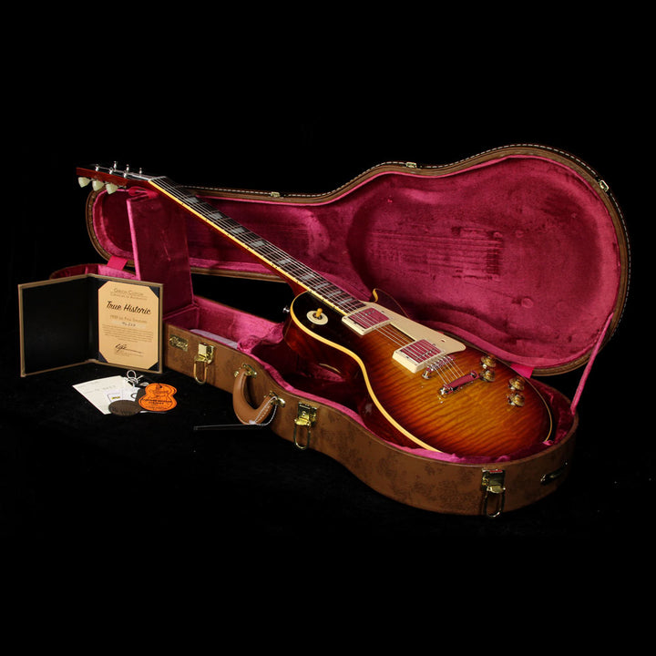 Gibson Custom Shop True Historic 1959 Les Paul Reissue Electric Guitar Vintage Dark Burst