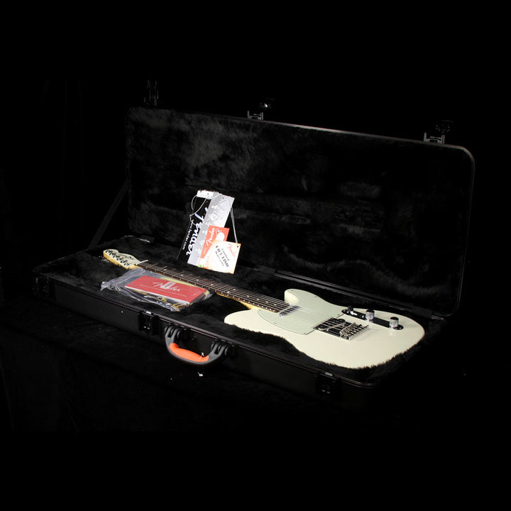 Fender 2016 Limited Edition Matching Headstock American Standard Telecaster Electric Guitar Olympic White