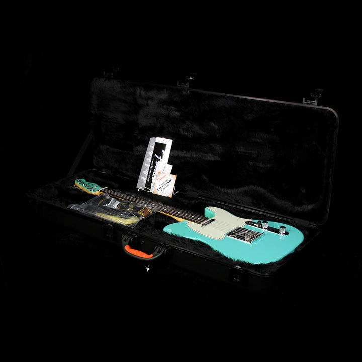 Fender 2016 Limited Edition Matching Headstock American Standard Telecaster Electric Guitar Seafoam Green