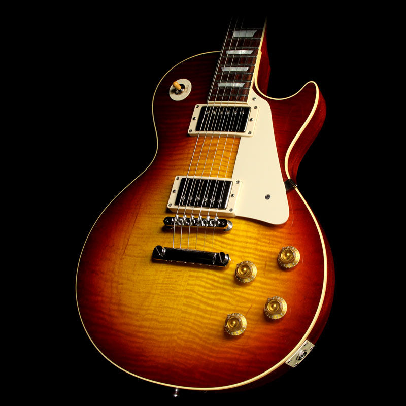 Used Gibson Custom Shop Standard Historic 1959 Les Paul Electric Guitar Bourbon Burst — 1