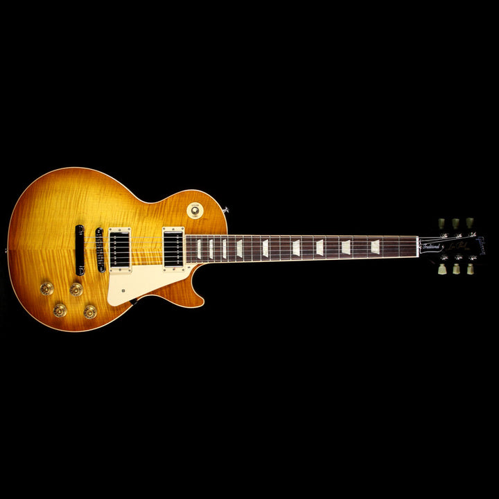 2016 Gibson Les Paul Traditional Premium Electric Guitar Honey Burst