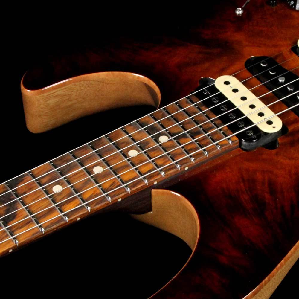 Suhr Modern Waterfall Burl and Black Limba Bengal Burst — 6