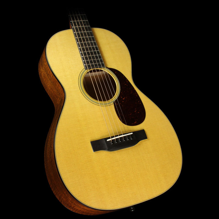 Martin Custom Shop 0-18 12-Fret Flamed Mahogany Acoustic Guitar Natural
