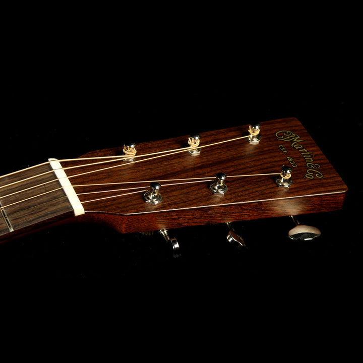 Martin Custom Shop 0-15 14-Fret Flamed Mahogany Acoustic Guitar Natural