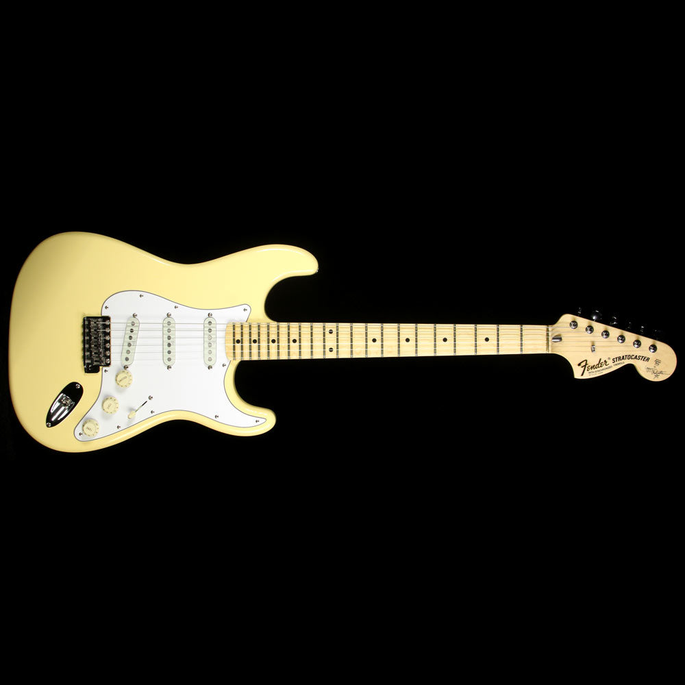 Used 2014 Fender Artist Series Yngwie Malmsteen Stratocaster Electric Guitar Vintage White — 2