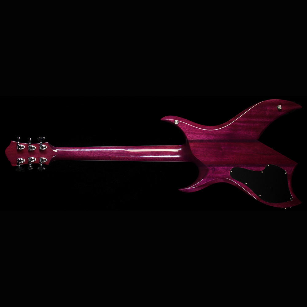 Used B.C. Rich Custom Shop 2015 NAMM Display Bich Electric Guitar Purple — 3
