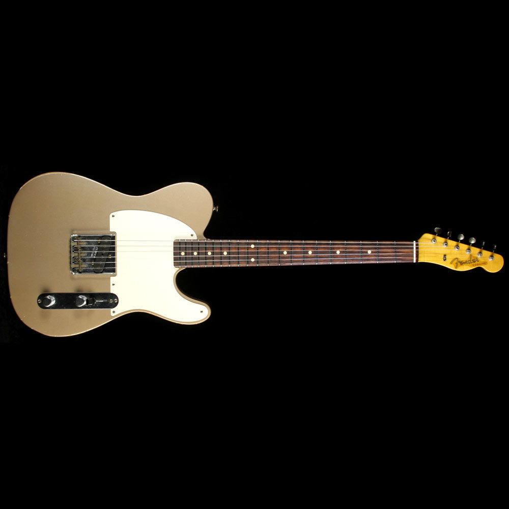 Used 2014 Fender Custom Shop 1959 Esquire Relic Electric Guitar Shoreline Gold — 2