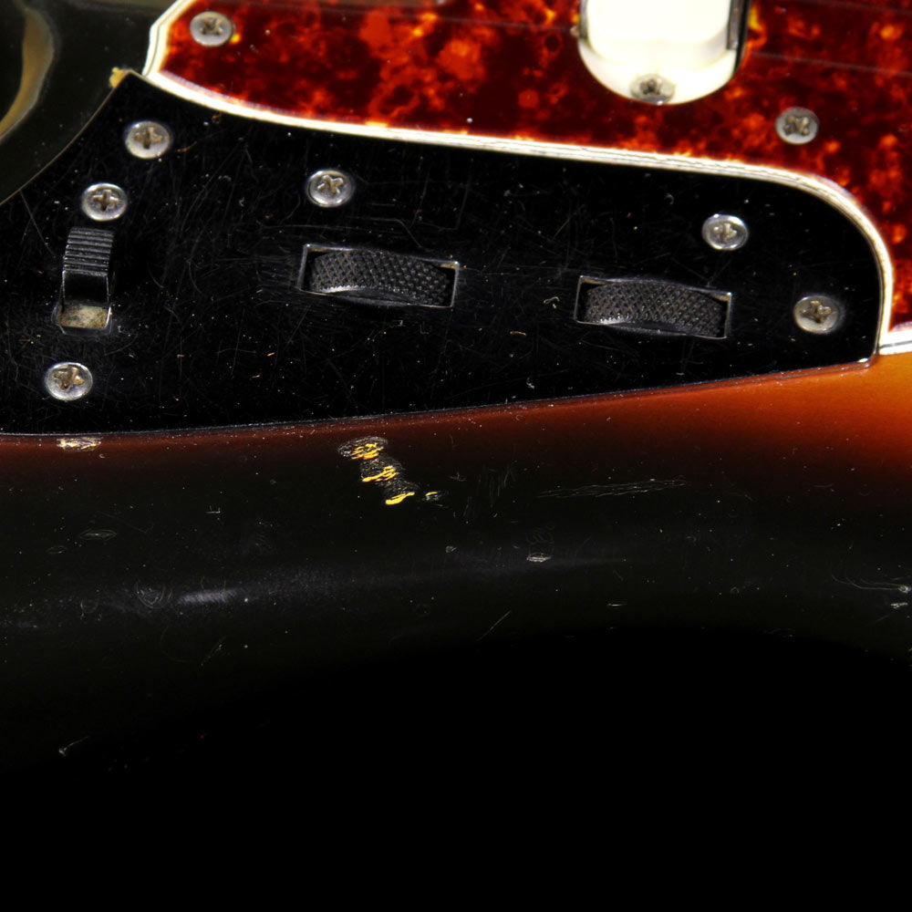 Used 1966 Fender Jaguar Electric Guitar Sunburst — 7