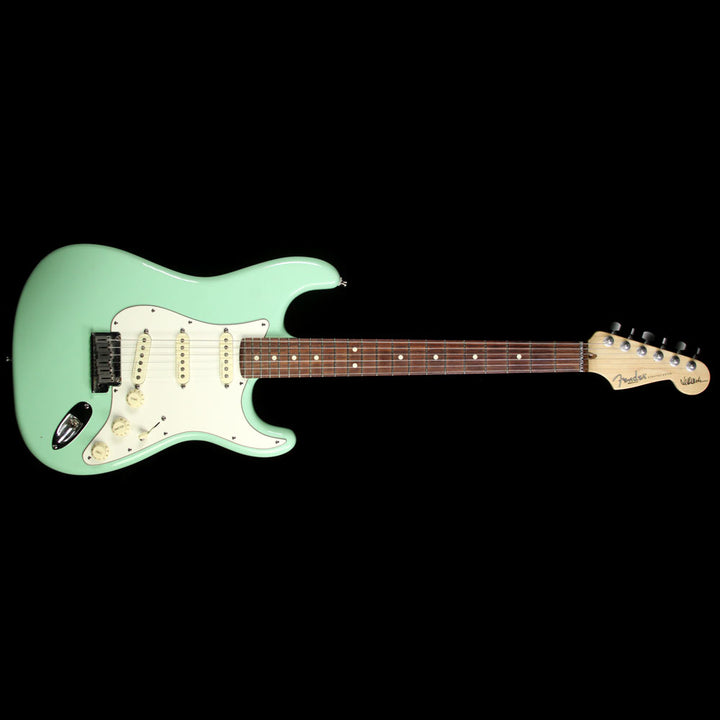 Used 2013 Fender Artist Series Jeff Beck Stratocaster Electric Guitar Surf Green