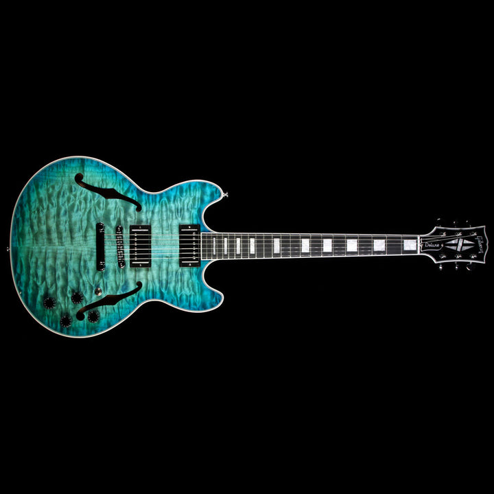 2016 Gibson Limited Edition Midtown Deluxe Electric Guitar Ocean Water