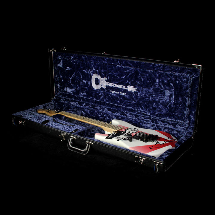 Used Charvel Custom Shop Warren DeMartini San Dimas Electric Guitar Bomber Graphic