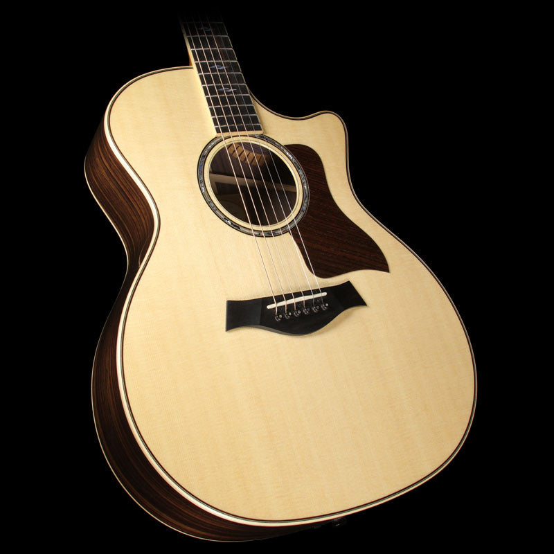 Used 2014 Taylor 814ce Indian Rosewood Grand Auditorium Acoustic-Electric Guitar Natural — 1