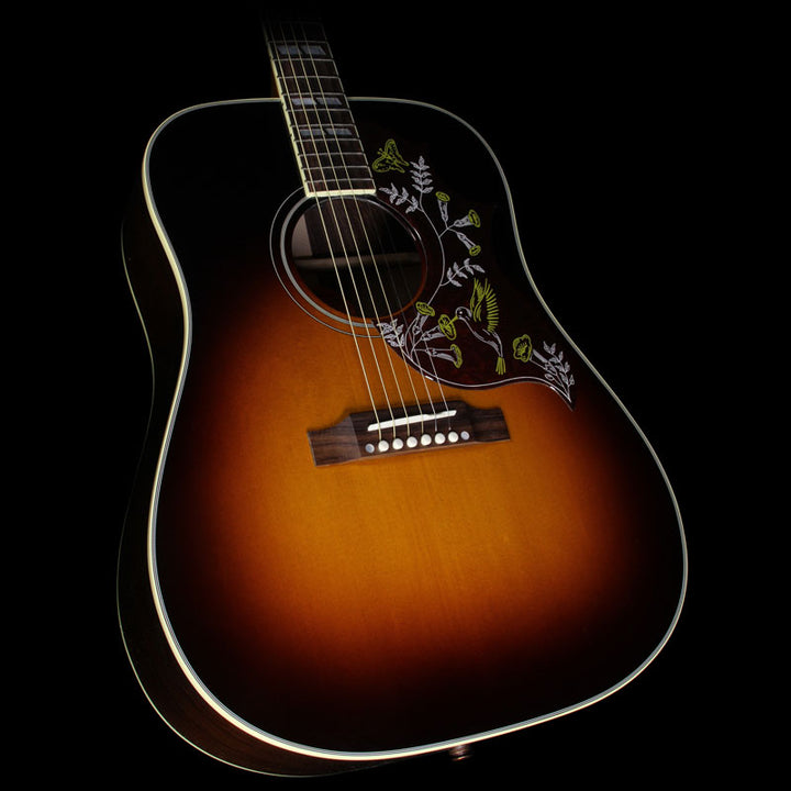 Gibson Montana Mystic Rosewood Hummingbird Acoustic Guitar Heritage Sunburst