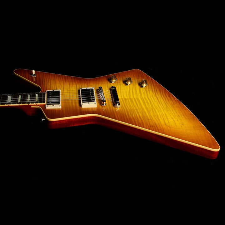 Used Gibson Custom Shop Benchmark Limited Edition '58 Figured Explorer Electric Guitar Iced Tea