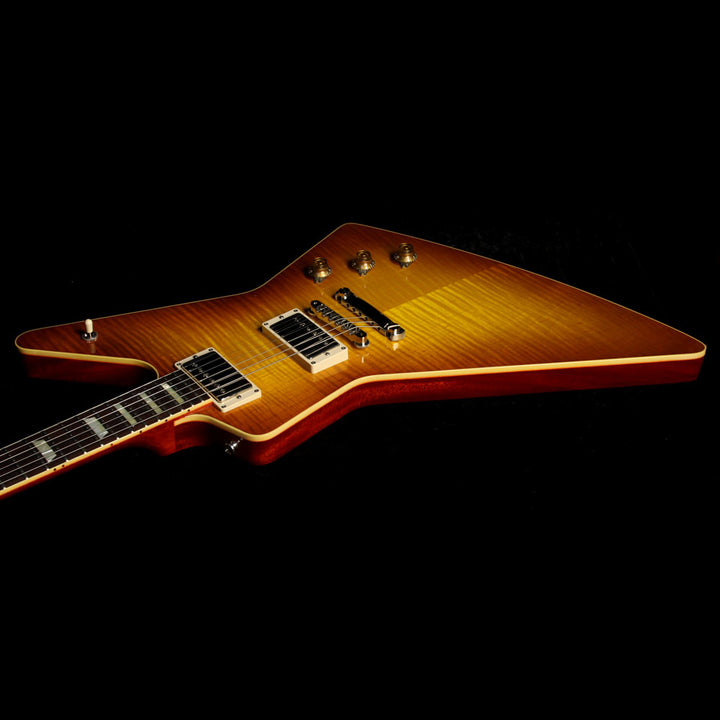 Used Gibson Custom Shop Benchmark Limited Edition '58 Figured Explorer Electric Guitar Iced Tea