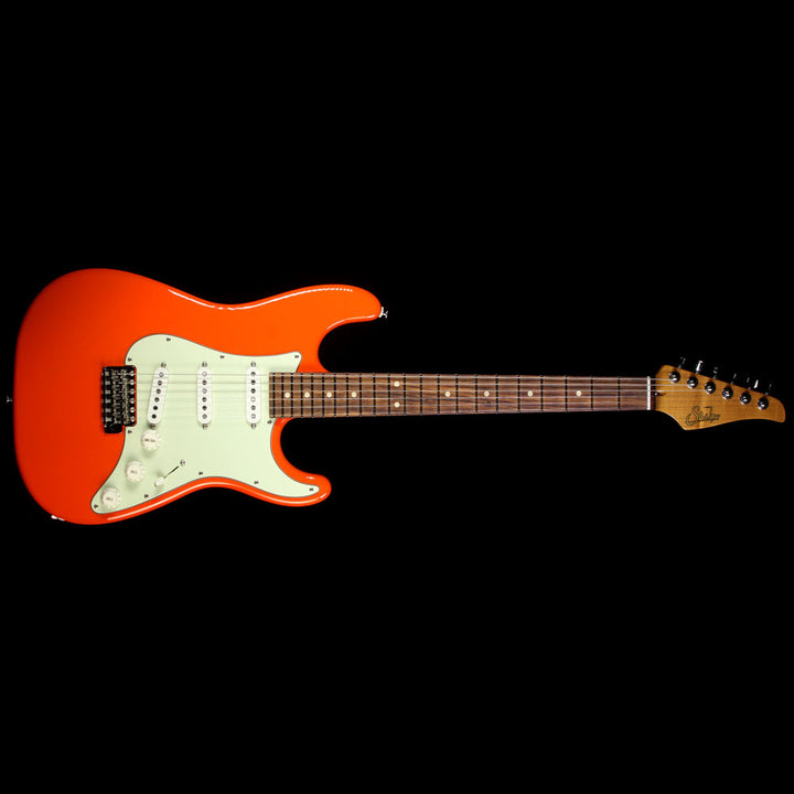 Used 2015 Suhr Scott Henderson Classic Electric Guitar Fiesta Orange