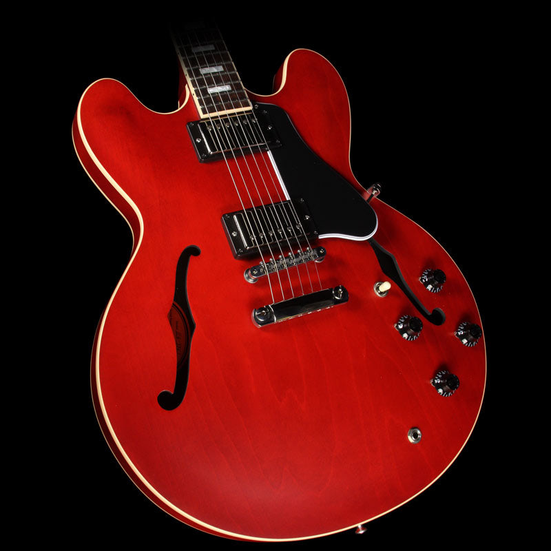 Gibson Memphis ES-335 Satin Electric Guitar Cherry — 1