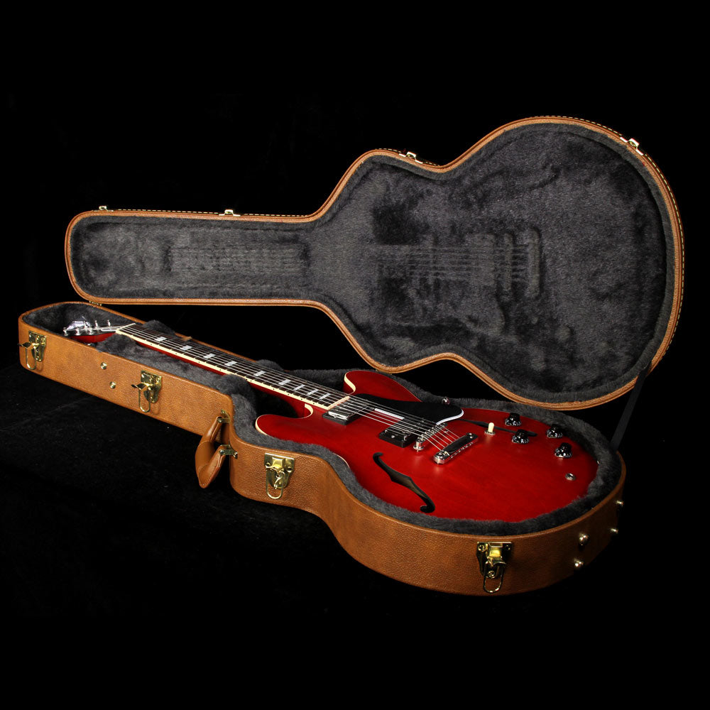 Gibson Memphis ES-335 Satin Electric Guitar Cherry — 5