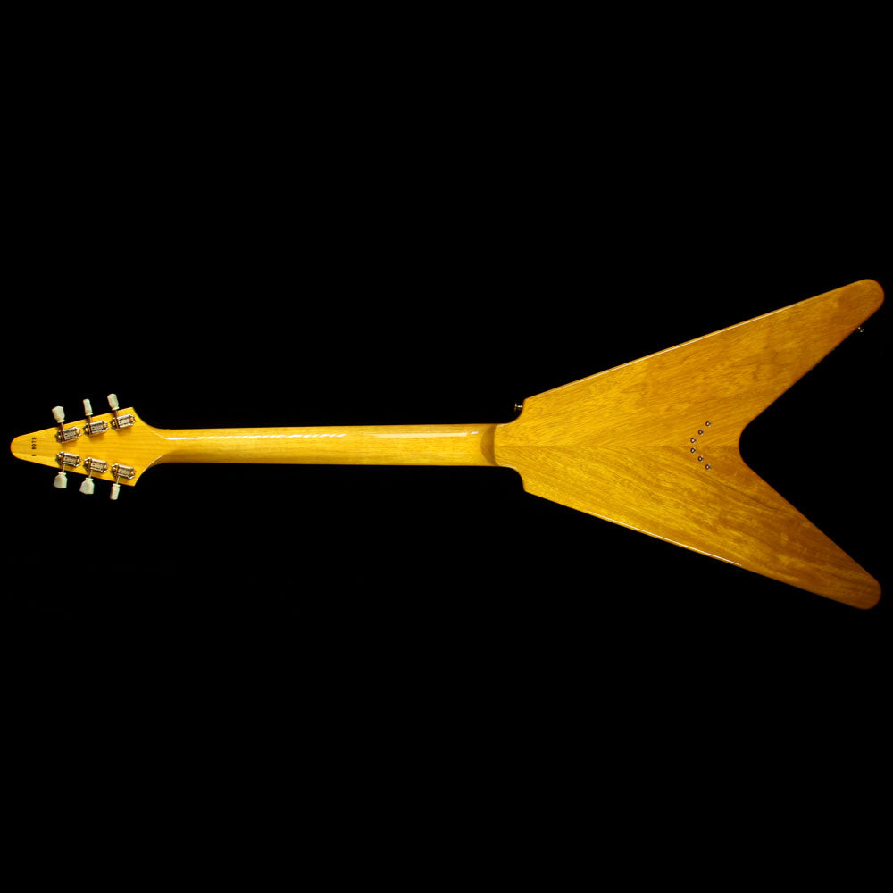 Used 2008 Gibson Custom Shop 50th Anniversary 1958 Flying V Korina Electric Guitar Natural — 3