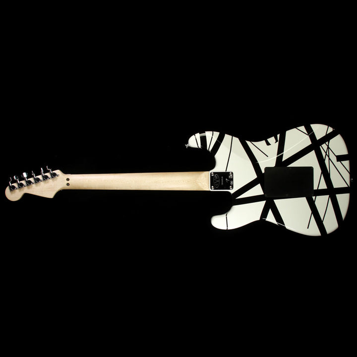 Used EVH Stripe Series Electric Guitar Black with White Stripes