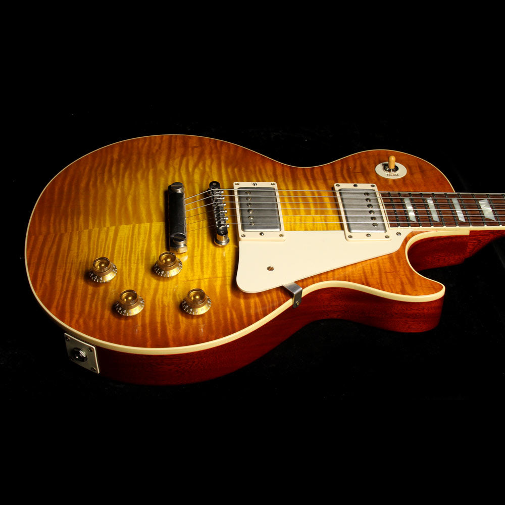 Used Gibson Custom Shop Standard Historic 1959 Les Paul Electric Guitar Sunrise Tea Burst — 4