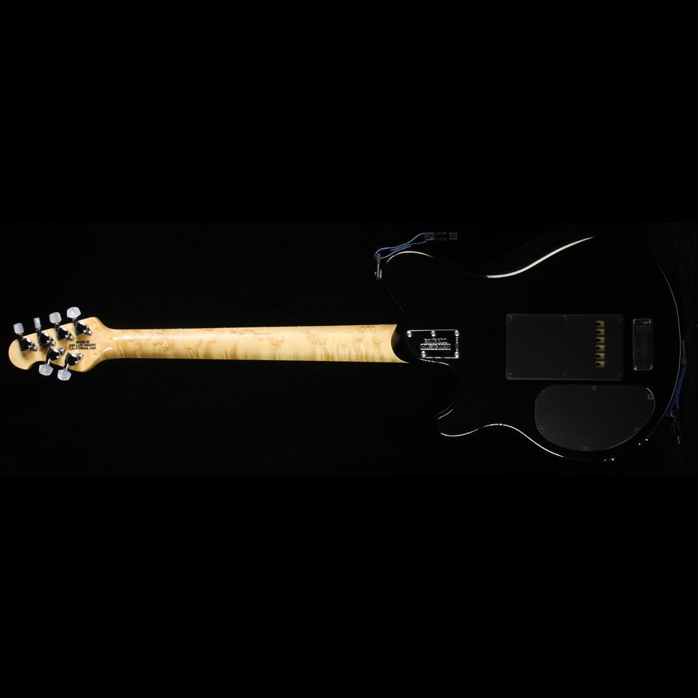 Used Ernie Ball Music Man Axis Super Sport w/ Piezo Electric Guitar Pacific Blue Burst — 3