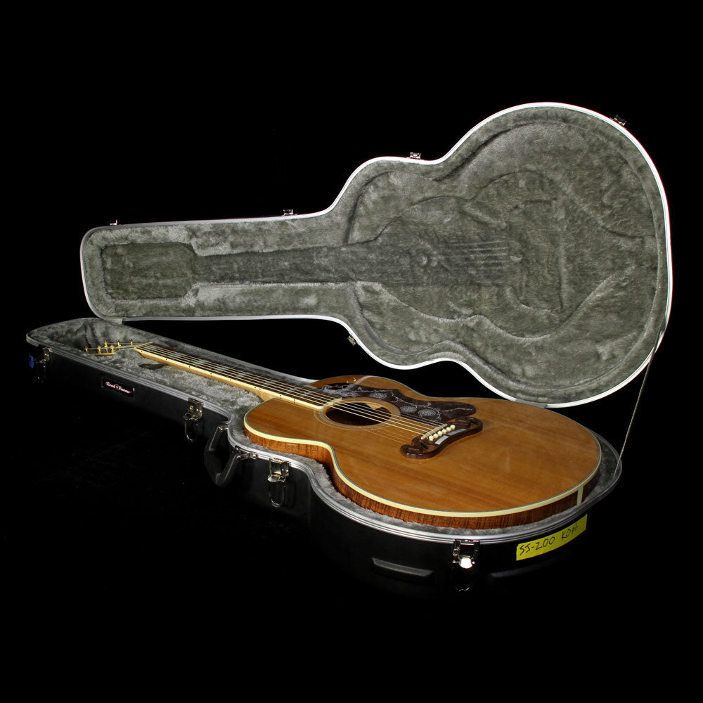 Used 2004 Gibson Limited Edition SJ-200 Custom AAA Koa Acoustic Guitar Natural — 5
