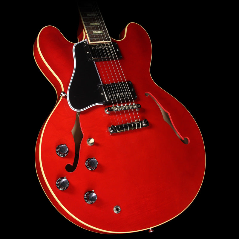 Used Gibson Custom Shop ES-335 Left-Handed Electric Guitar Cherry — 1