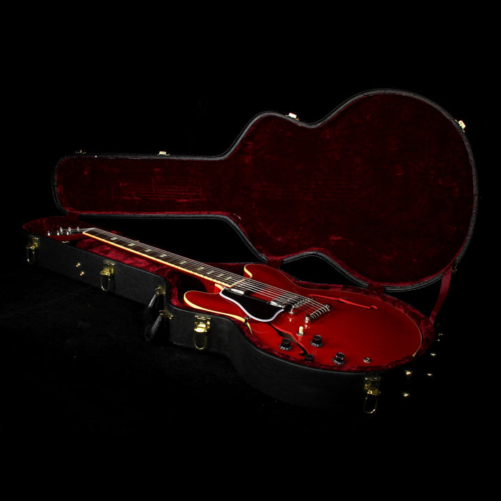 Used Gibson Custom Shop ES-335 Left-Handed Electric Guitar Cherry