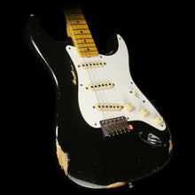 Used 2013 Fender Custom Shop 1957 Relic Wildwood 10 Stratocaster Reissue Relic Electric Guitar Black