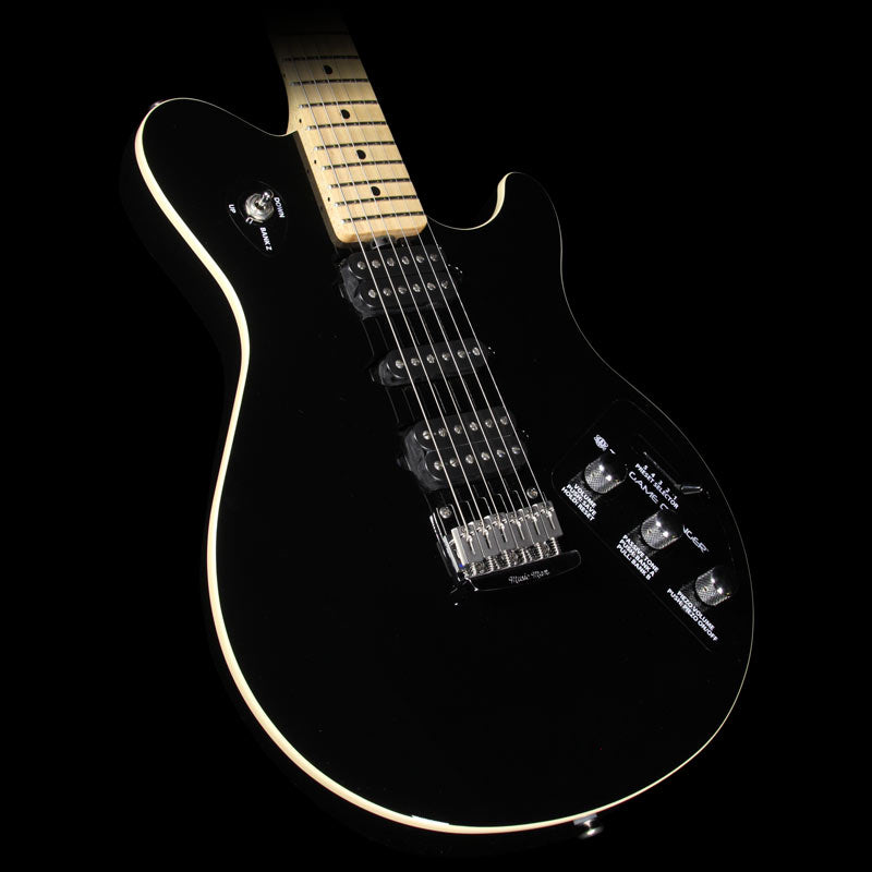 Used Ernie Ball Music Man Reflex Game Changer HSH Electric Guitar Black — 1