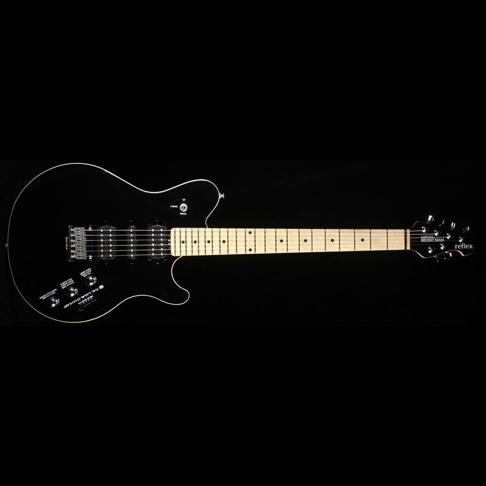 Used Ernie Ball Music Man Reflex Game Changer HSH Electric Guitar Black — 2