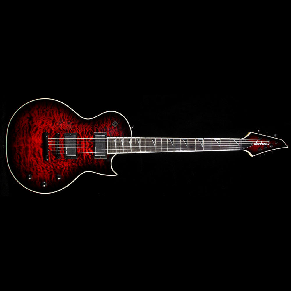 Used Jackson Pro Series SCX Monarkh Electric Guitar Trans Red