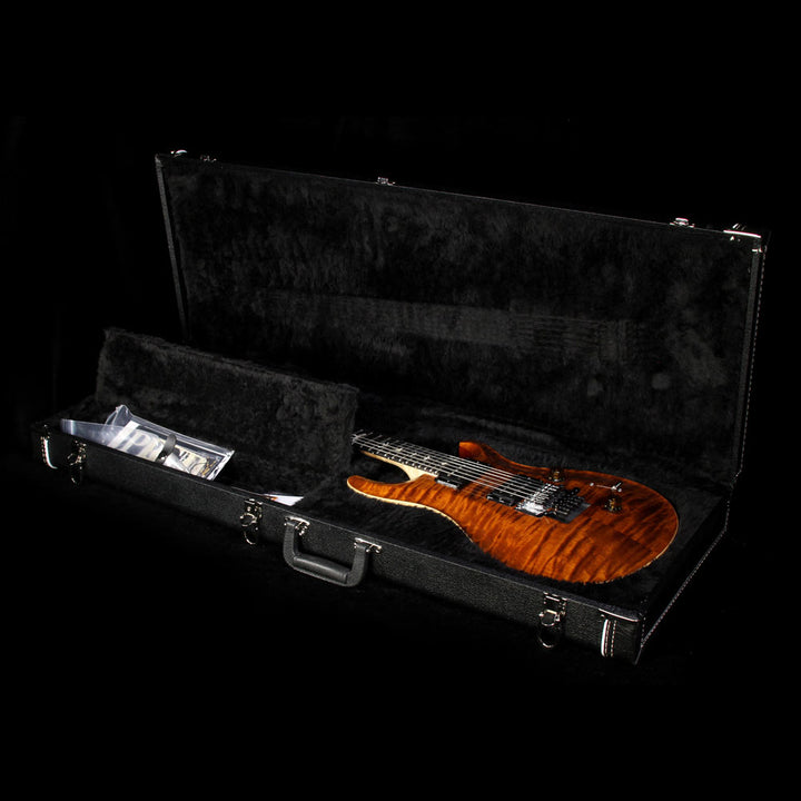 Used 2014 Paul Reed Smith "Floyd" Custom 24 Electric Guitar Orange Tiger