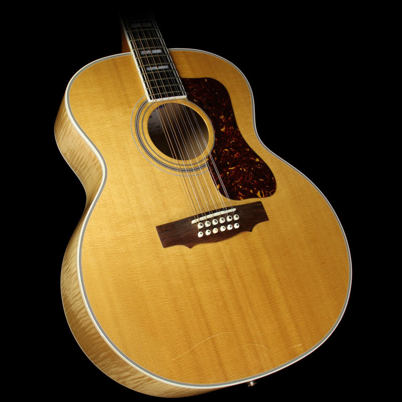 Used Guild F412 Jumbo 12-String Acoustic Guitar Natural — 1