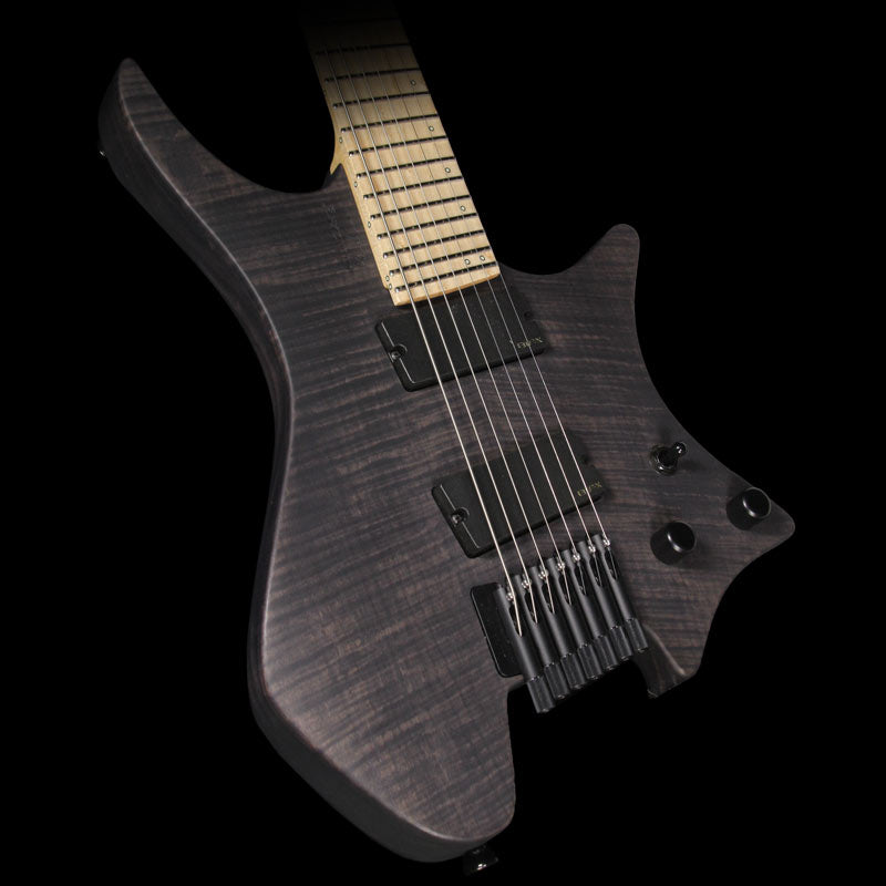 Used 2015 Strandberg Custom Shop Boden 7 Electric Guitar Perpetual Black — 1