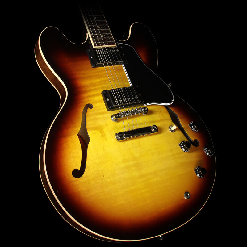 Used 2009 Gibson Memphis Figured Top ES-335 Electric Guitar Vintage Sunburst — 1