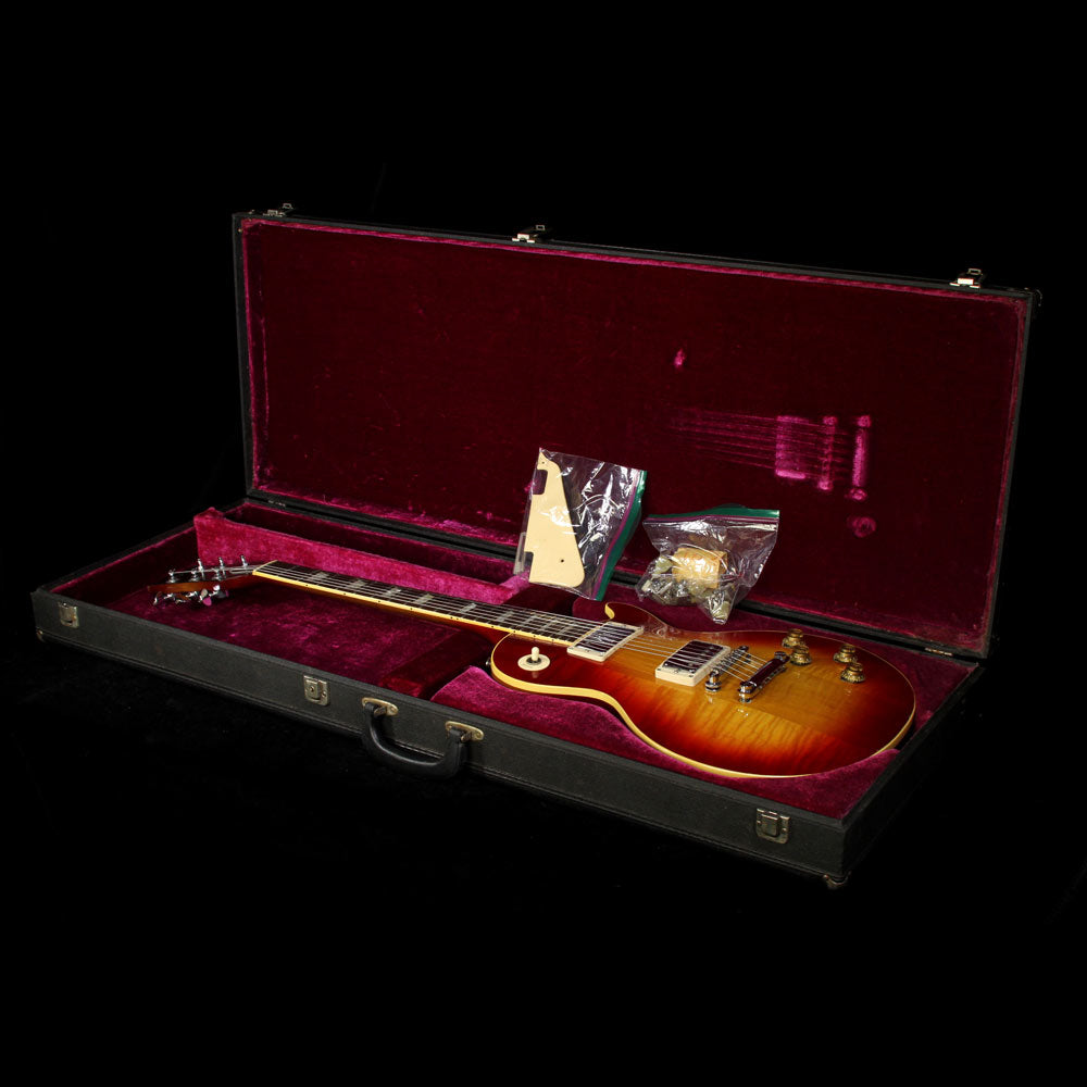 Used 1971 Gibson Les Paul Deluxe Electric Guitar Cherry Sunburst — 8